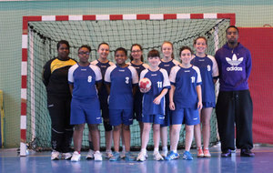 Victoire de nos -15 féminines tournois Bois Colombes