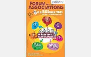 Nous serons présents au Forum des associations à Fontenay aux Roses
