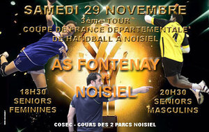 COUPE DE FRANCE CE WEEK-END à NOISIEL 