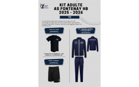 Kit Adulte complet 2025-2026