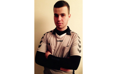 Un jeune arbitre en devenir