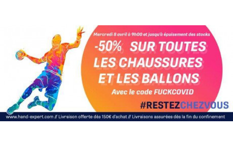 Promotion chez notre partenaire Le Vestiaire / Hand-Expert
